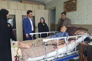 بازدید از مرکز جانبازان  ضایع نخایی شهید بهشتی 